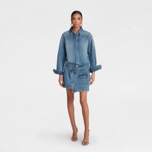 KBB by KAHLANA 'The Asymm Denim Dress'